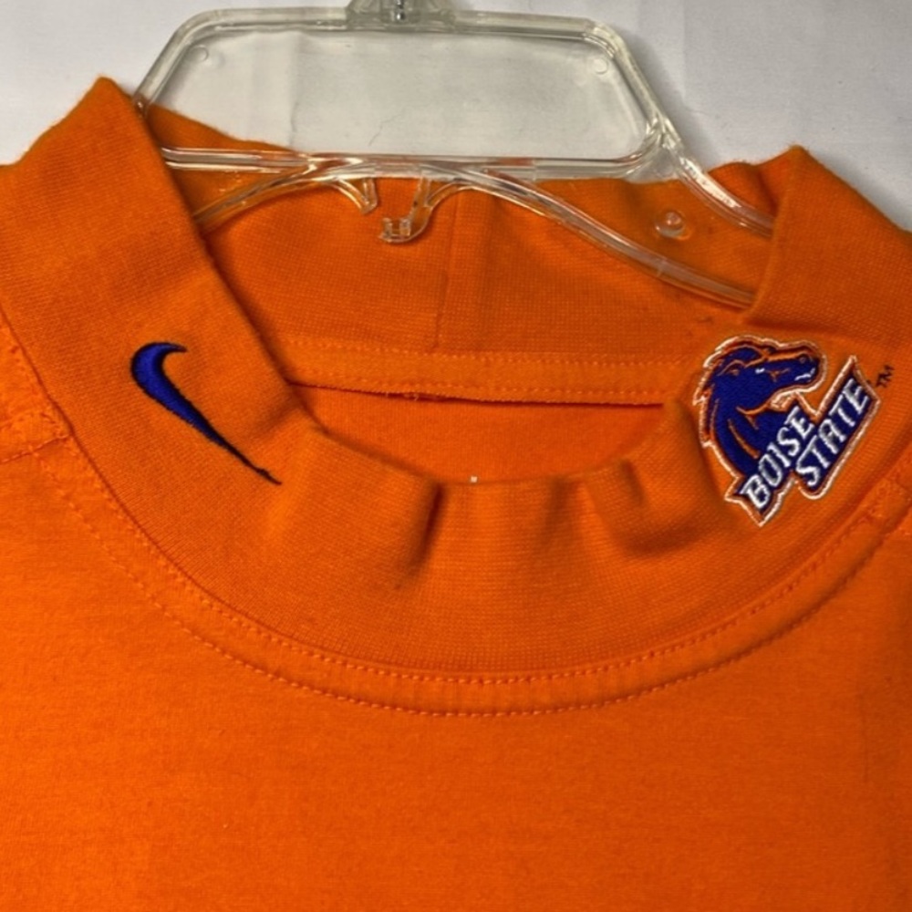 Nike Boise State long sleeve orange shirt Large